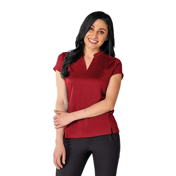 Vintage Red (369) color option for Women's Piedmont Ss Polo
