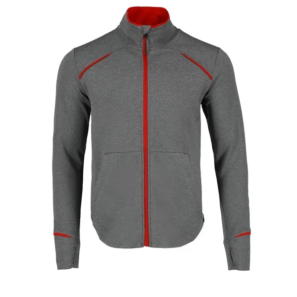 Team Red/Heather Charcoal (358) color option for Men's Tamarack Full Zip Jacket