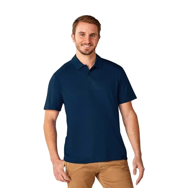 Vintage Navy (573) color option for Men's Amos Eco Ss Polo