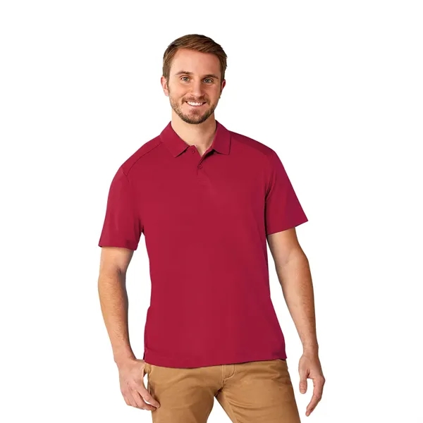 Vintage Red (369) color option for Men's Amos Eco Ss Polo