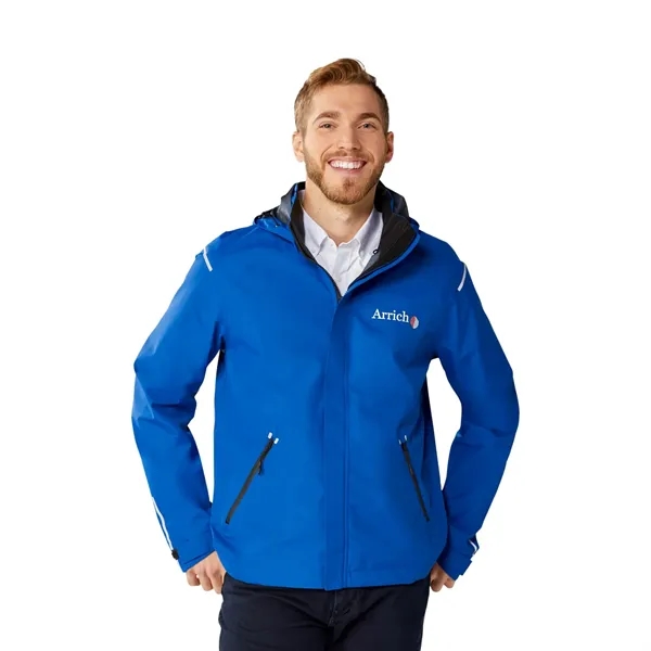 Metro Blue (550) color option for Men's Gearhart Softshell Jacket