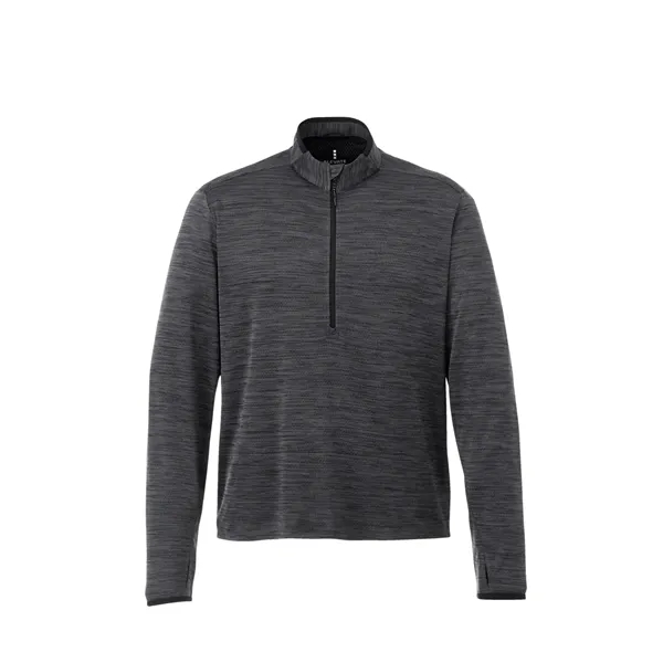 Heather Dark Charcoal (988) color option for Men's Mather Knit Half Zip