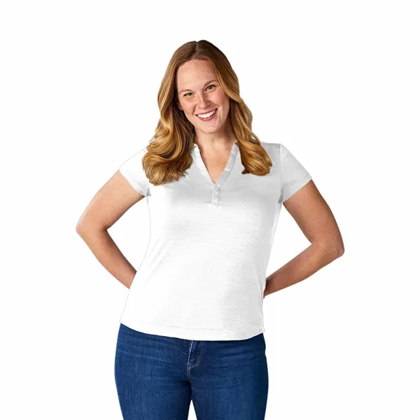 White (125) color option for Women's Amos Eco Ss Polo