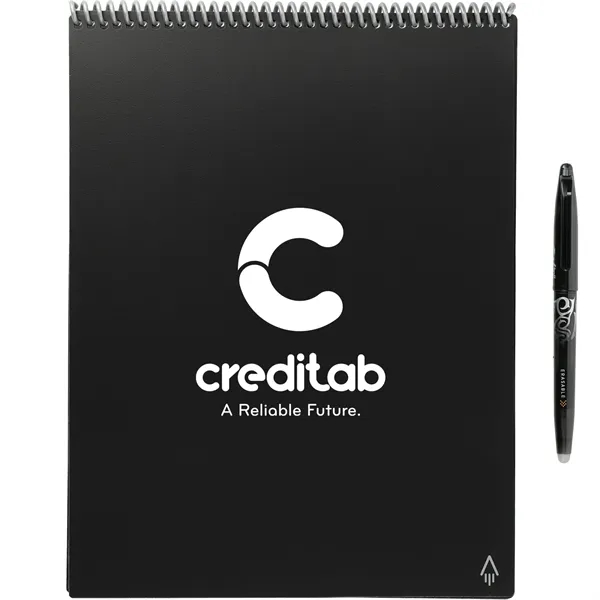 Black (Bk) color option for Rocketbook Letter Flip Notebook Set