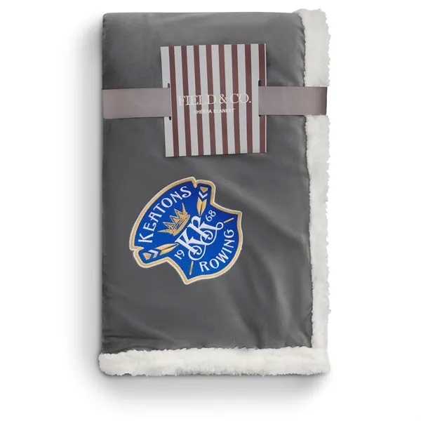 Gray (Gy) color option for Field & Co. 100% Recycled Pet Sherpa Blanket
