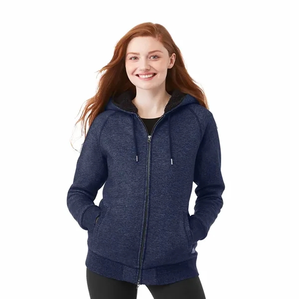 Atlantic Navy Mix (574) color option for Women's Copperbay Roots73 Fz Hoody