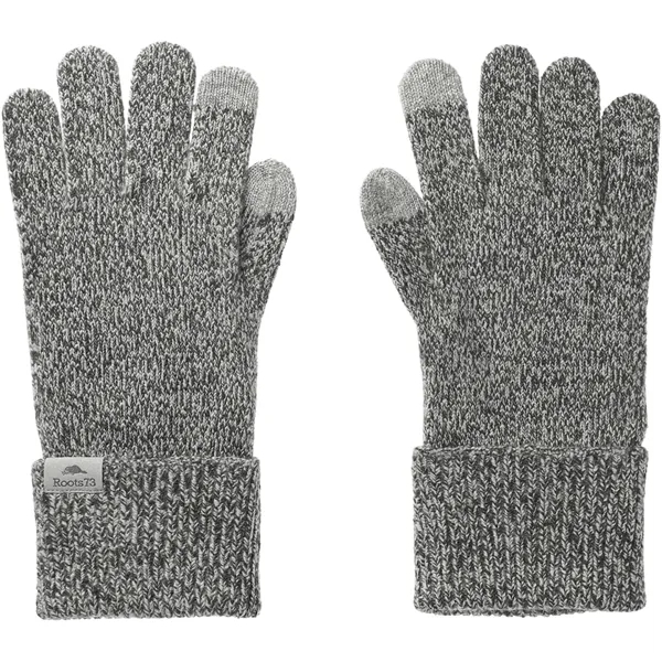 Charcoal Mix (987) color option for Unisex Redcliff Roots73 Knit Texting Gloves