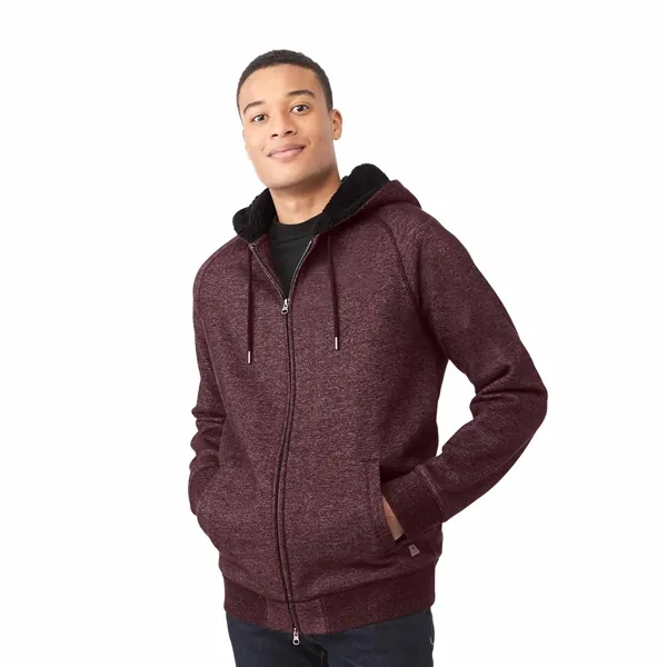 Burgundy Mix (386) color option for Men's Copperbay Roots73 Fz Hoody
