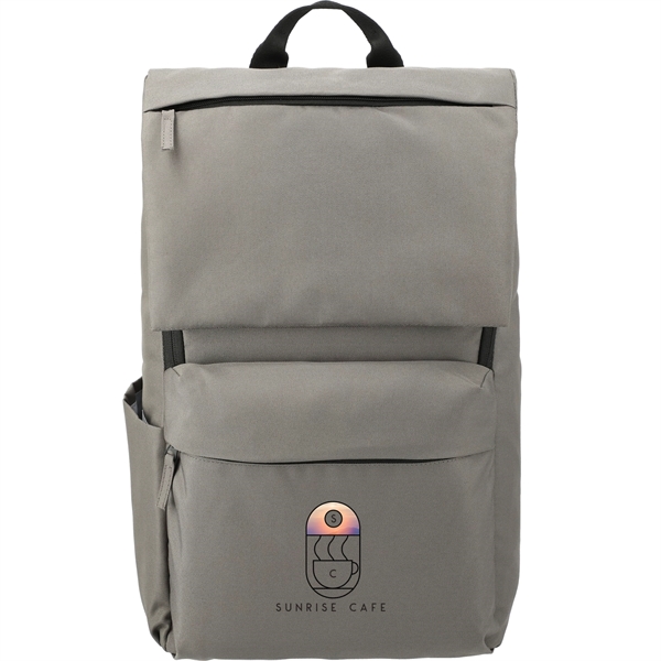 Charcoal (Ca) color option for Merritt Recycled 15" Computer Backpack
