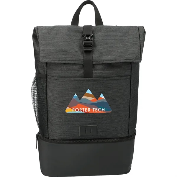 Charcoal (Ca) color option for Nbn Whitby Insulated 15" Computer Backpack