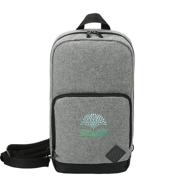 Graphite (Ga) color option for Graphite Deluxe Recycled Sling Backpack