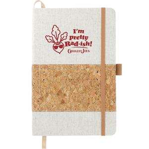 Photo of Fsc® Mix 5.5" X 8.5" Recycled Cotton Cork Notebook