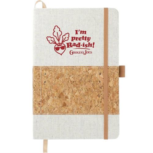 Main photo of Fsc® Mix 5.5" X 8.5" Recycled Cotton Cork Notebook