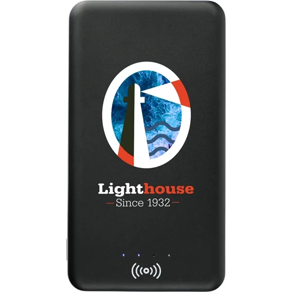 Black (Bk) color option for Axial 4000 M Ah Wireless Power Bank