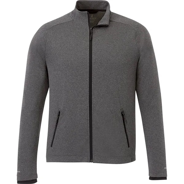Heather Dark Charcoal (988) color option for Men's Asgard Eco Knit Jacket