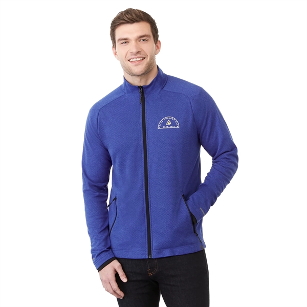 New Royal Heather (561) color option for Men's Asgard Eco Knit Jacket
