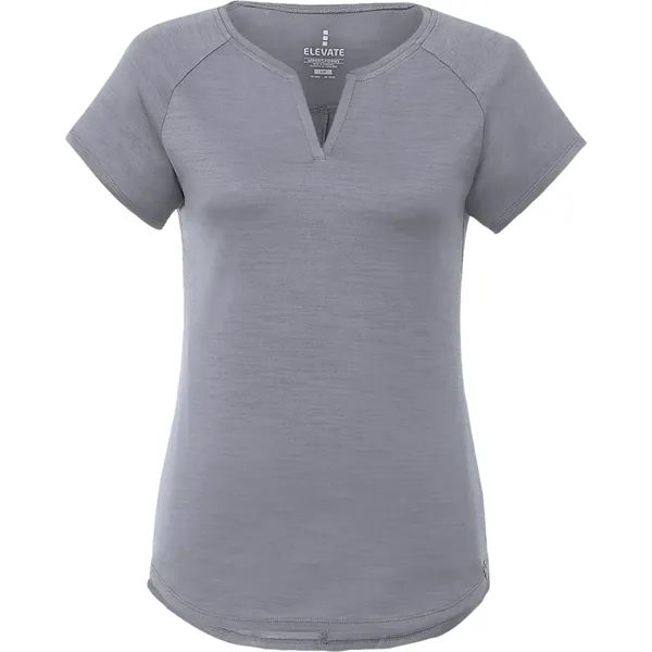 Steel Grey (945) color option for Women's Amos Eco Ss Top