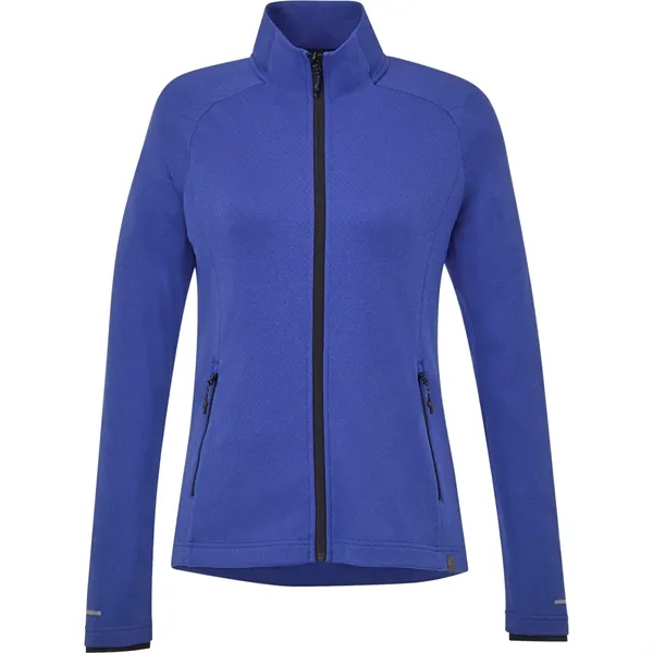 New Royal Heather (561) color option for Women's Asgard Eco Knit Jacket