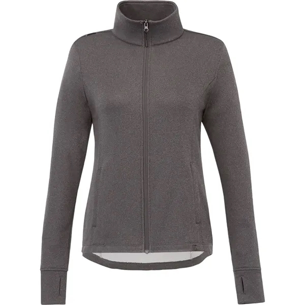 Heather Charcoal (986) color option for Women's Frazier Eco Knit Jacket