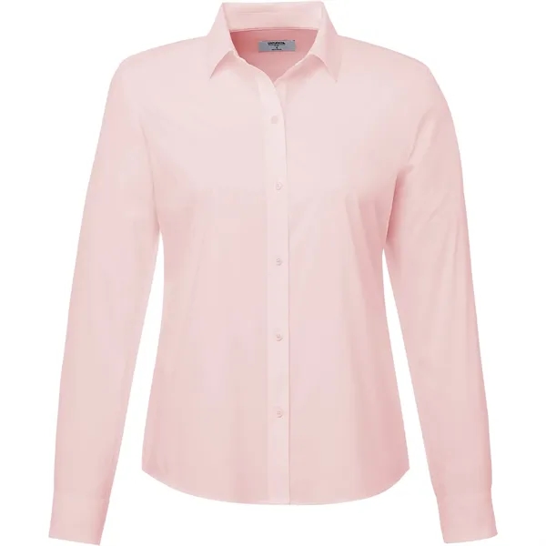 Pink Zircon (326) color option for Untuc Kit Bella Long Sleeve Shirt Women's