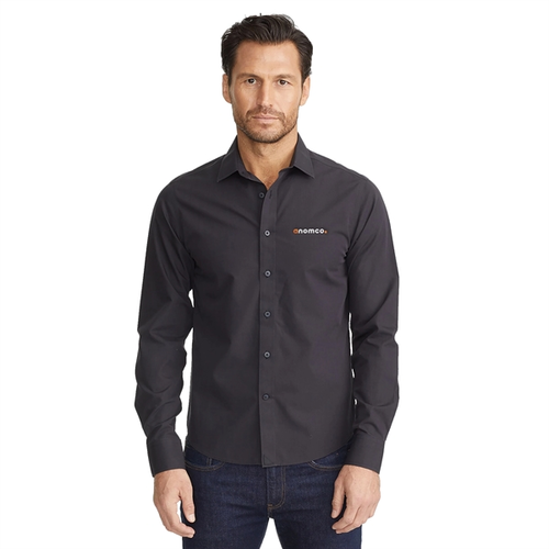 Main photo of Untuc Kit Black Stone Wf Ls Slim Fit Shirt Men's