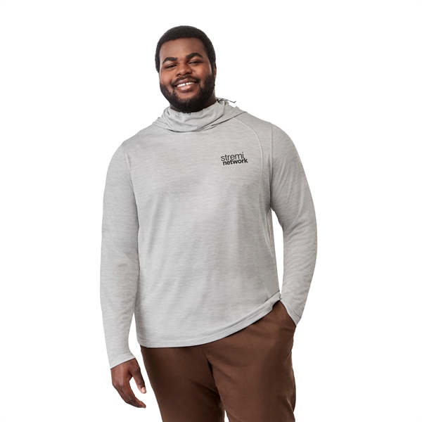 Light Grey Heather (935) color option for Men's Sira Eco Knit Hoody