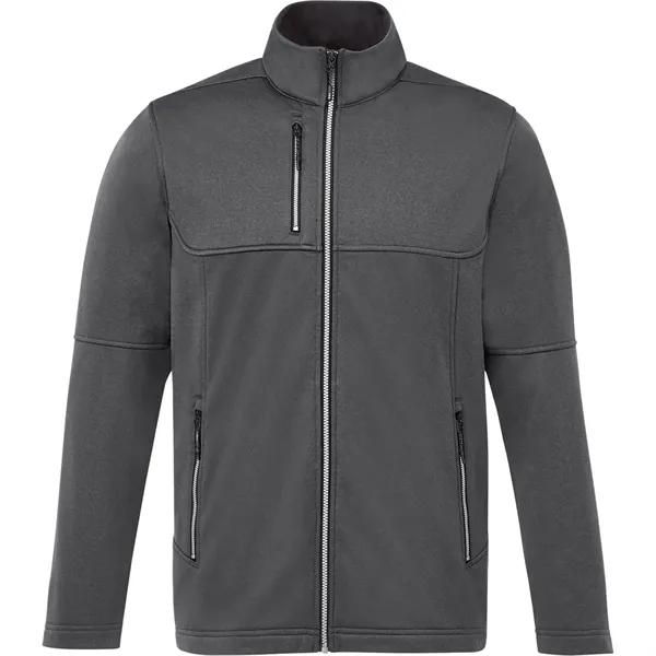 Heather Dark Charcoal (988) color option for Men's Joris Eco Softshell Jacket