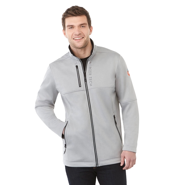 Silver Heather (927) color option for Men's Joris Eco Softshell Jacket