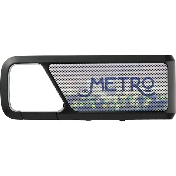 Black (Bk) color option for Clip Clap 2 Bluetooth Speaker