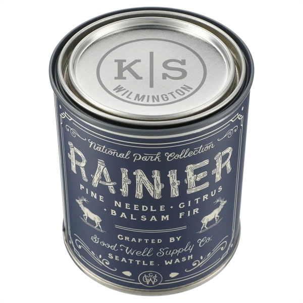 Multi-Colored (Mt) color option for Rainier National Park 14 Oz Candle