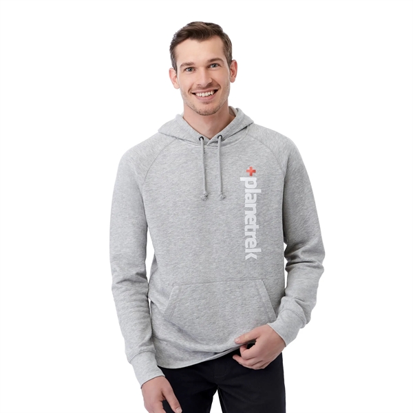 Heather Grey Secondary (915) color option for Unisex Dayton Classic Fleece Hoody