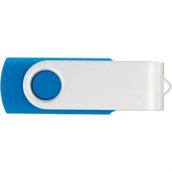 Aqua (Aq) color option for Rotate Flash Drive 8 Gb