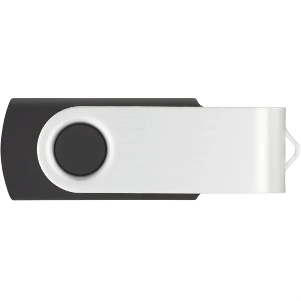 Black (Bk) color option for Rotate Flash Drive 8 Gb