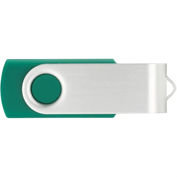 Green (Gr) color option for Rotate Flash Drive 8 Gb