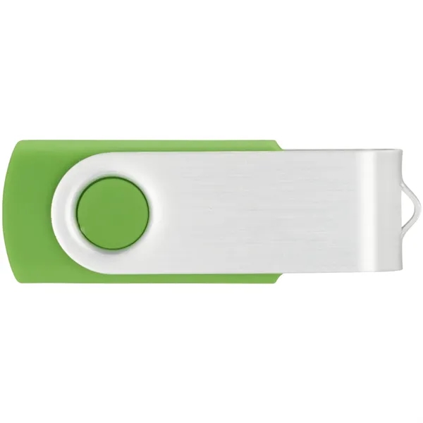 Lime (Lm) color option for Rotate Flash Drive 8 Gb