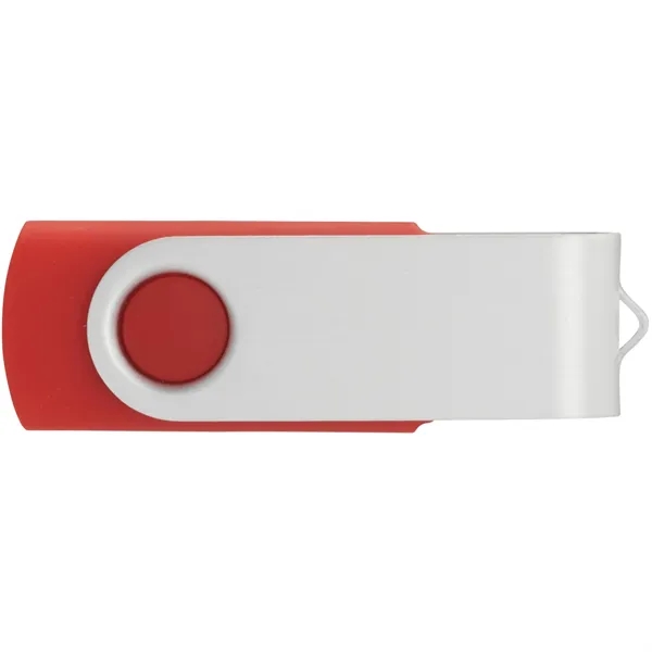 Red (Rd) color option for Rotate Flash Drive 8 Gb