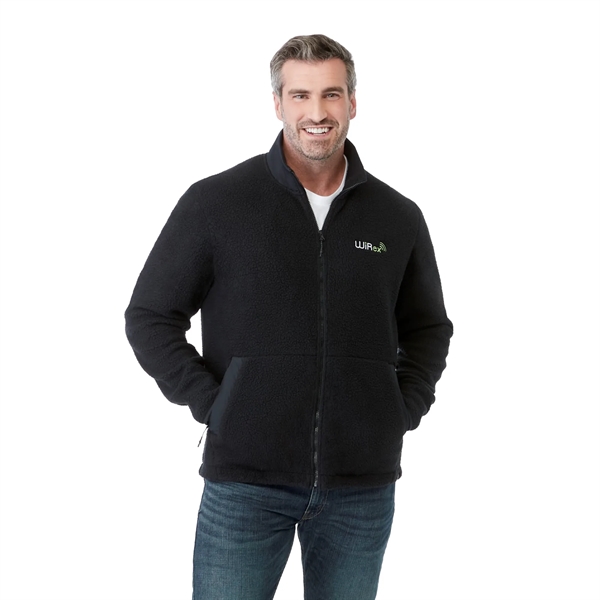 Black/Black (995) color option for Men's Kahuzi Eco Full Zip Sherpa