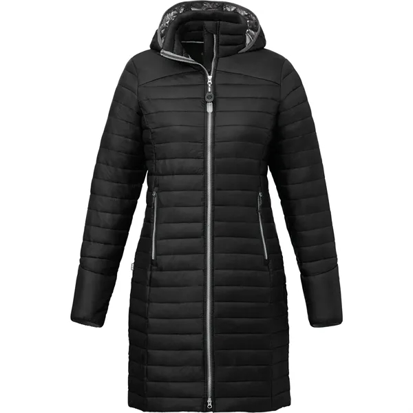 Black (995) color option for Women's Silverton Long Packable Insulated Jacket