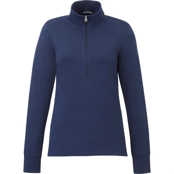 Vintage Navy (573) color option for Women's Dayton Fleece Half Zip