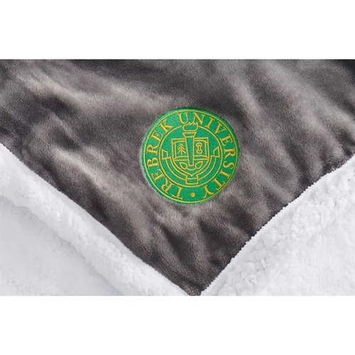Main photo of Field & Co.® Chevron Striped Sherpa Blanket