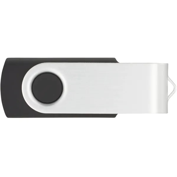 Black (Bk) color option for Rotate Flash Drive 2 Gb