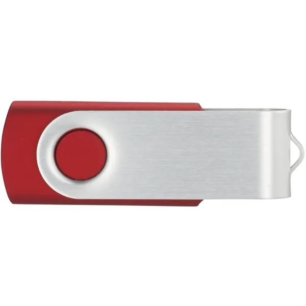 Corporate Red color option for Rotate Flash Drive 2 Gb