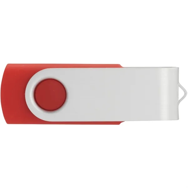 Red (Rd) color option for Rotate Flash Drive 2 Gb