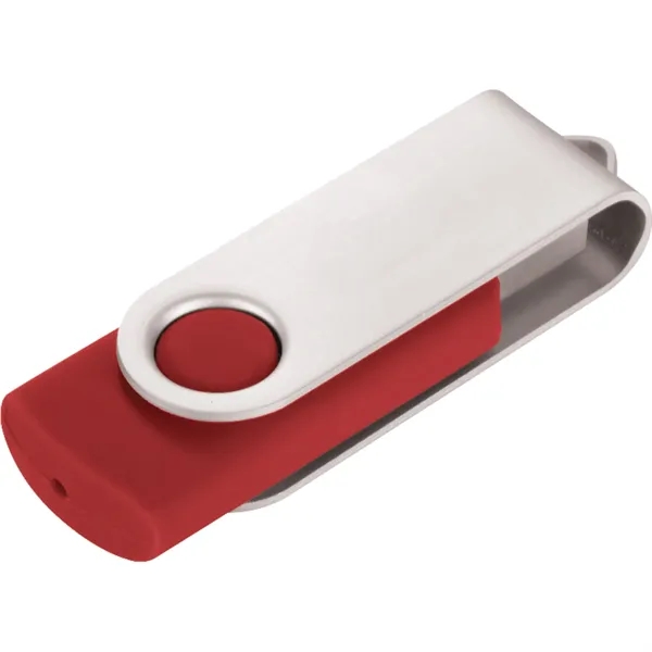 Red (Rd) color option for Rotate Flash Drive 16 Gb