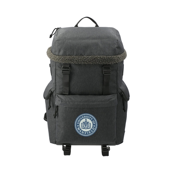 Charcoal (Ca) color option for Field & Co. Fireside Eco 15" Computer Rucksack