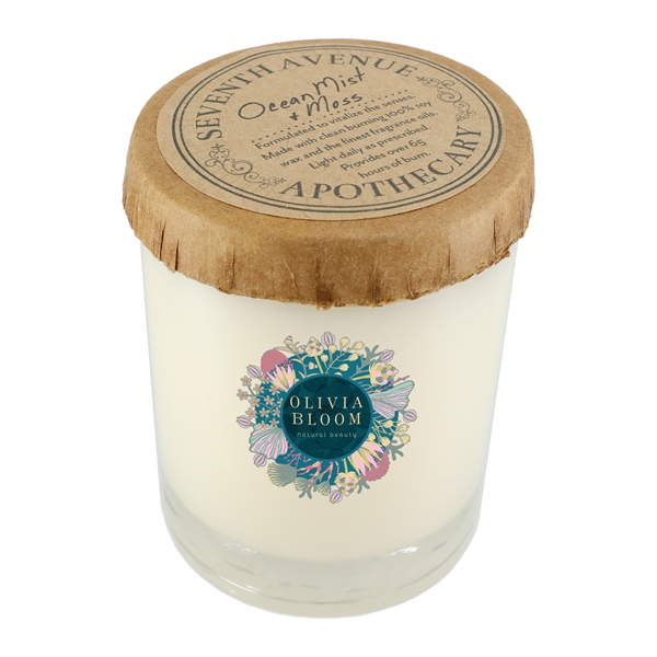 White (Wh) color option for Ocean Mist And Moss 11 Oz Glass Jar Candle