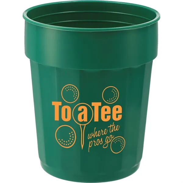 Green (Gr) color option for Fluted 16oz Stadium Cup