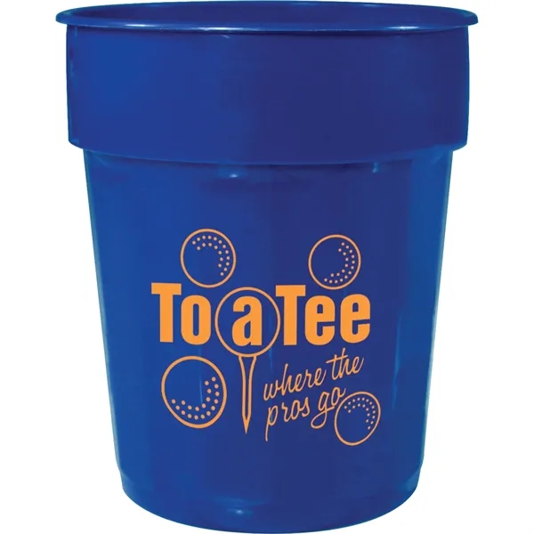 Navy (Ny) color option for Fluted 16oz Stadium Cup