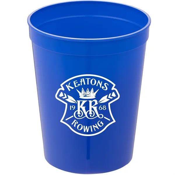 Blue (Bl) color option for Solid 16oz Stadium Cup