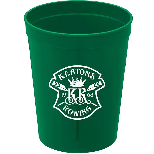 Green (Gr) color option for Solid 16oz Stadium Cup